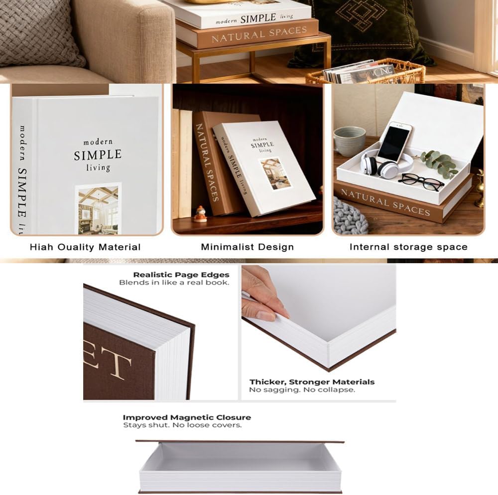 Beautiful Decorative Books — Set of 2 photo 4