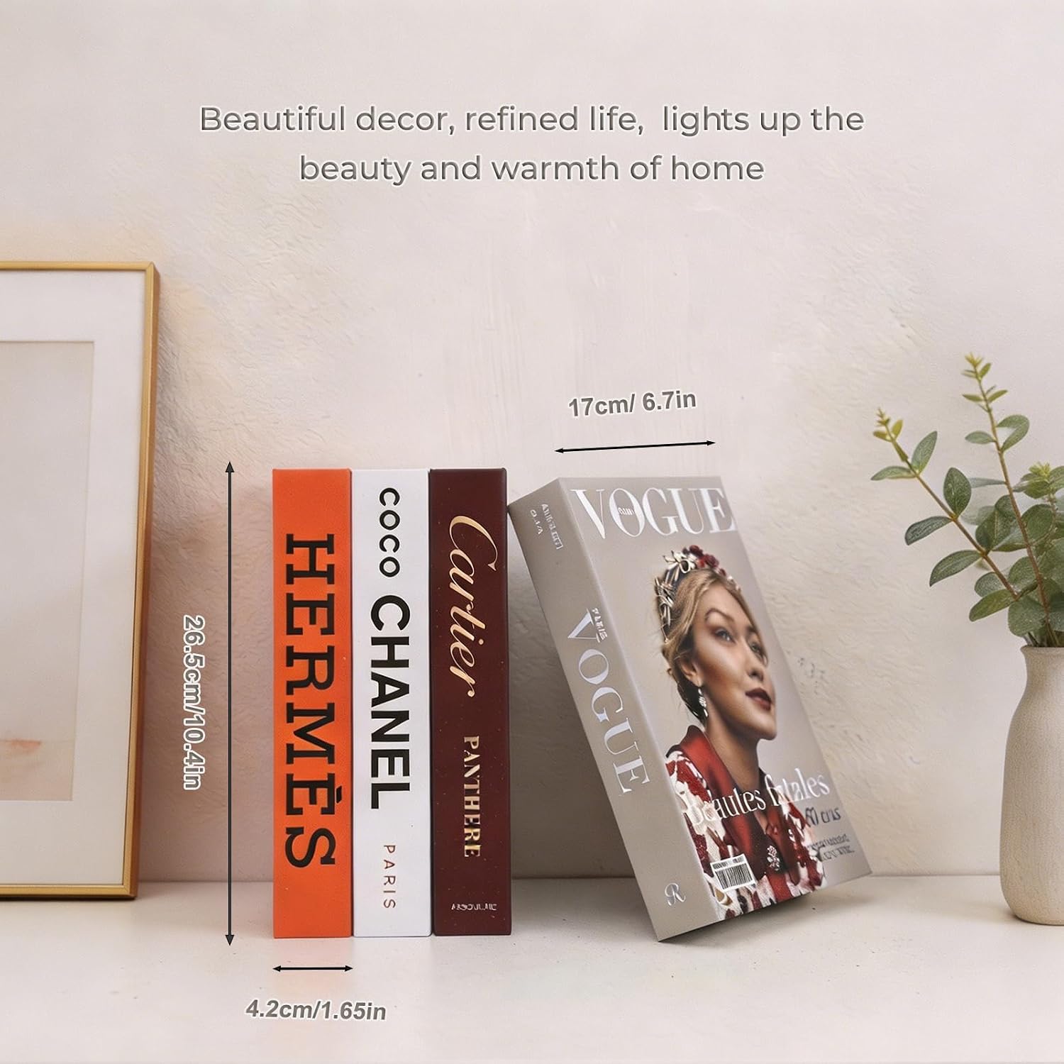Decorative Books — Set of 4 photo 6