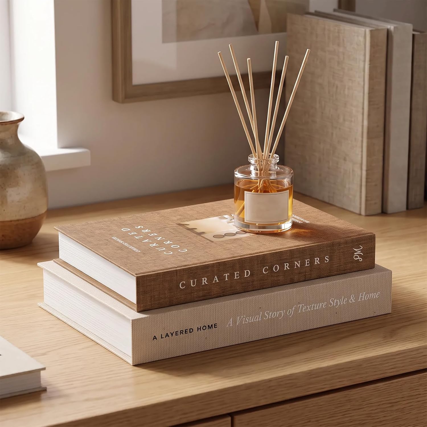 Decorative Books & Faux Book Box — Set of 2 photo 8