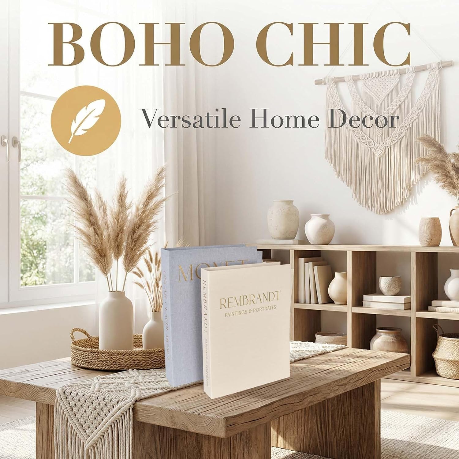 Decorative Book Storage Box — Set of 2 photo 5