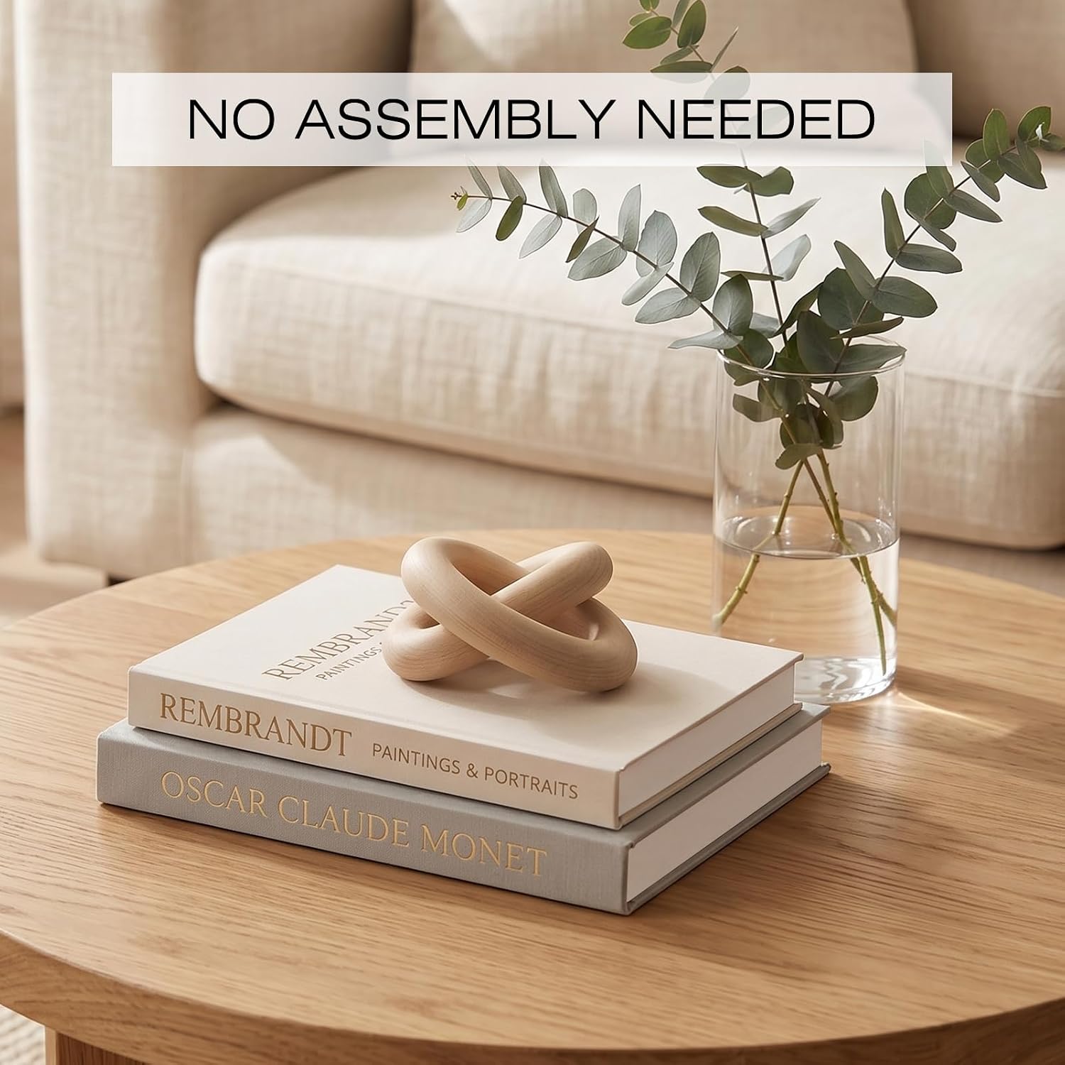 DelSol Decorative Faux Fake Books Linen-Covered — Set of 2 photo 5