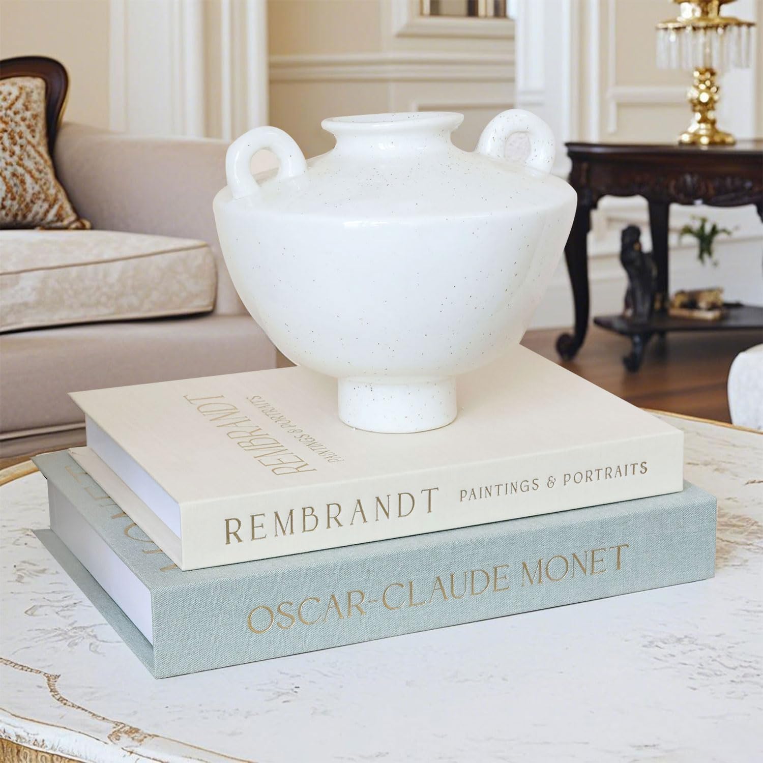 Decorative Books — Set of 2 styled in a home