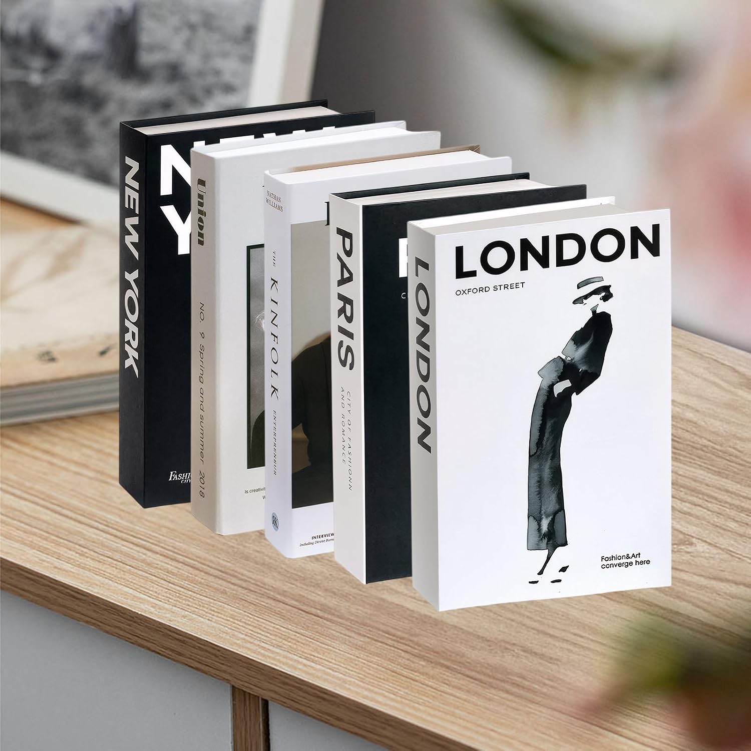 Decorative Fake Books Set — Set of 5 photo 6