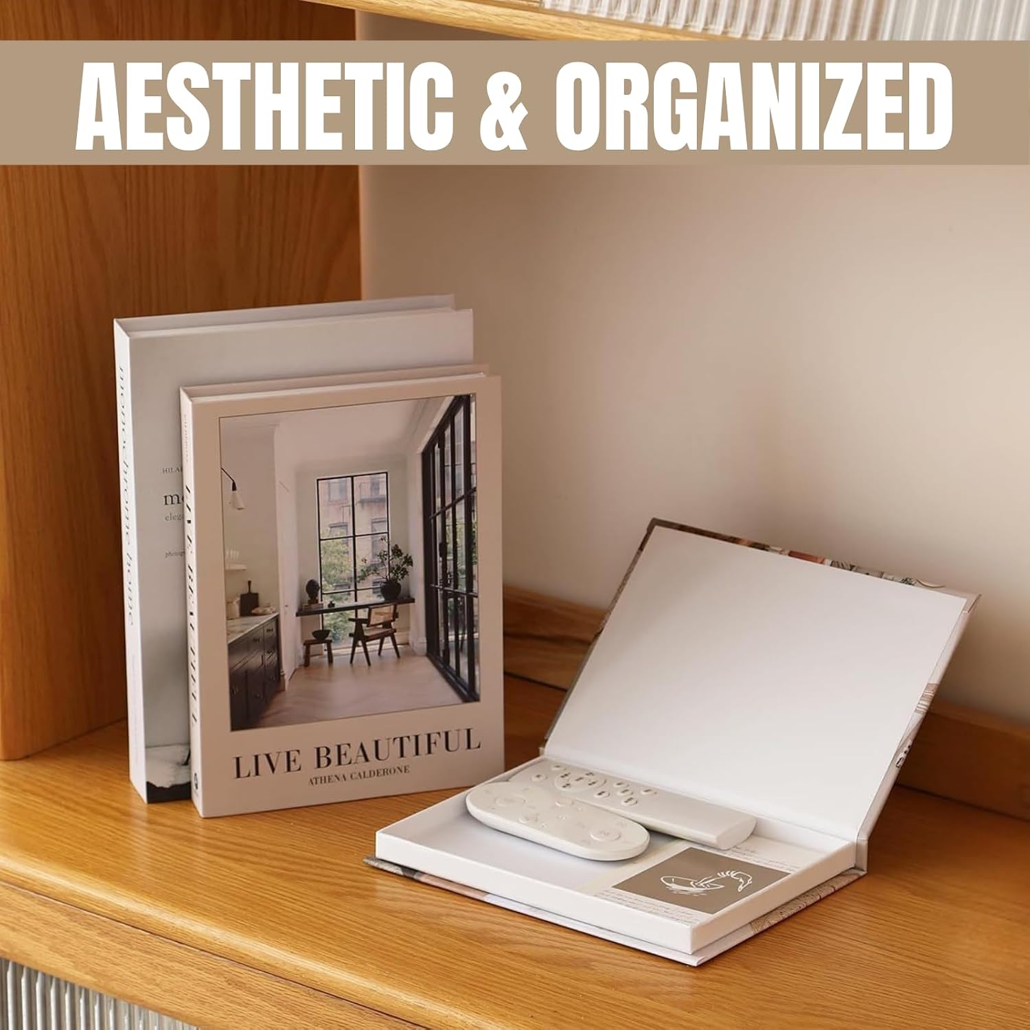 Decorative Fake Books Storage Box — Set of 3 photo 5