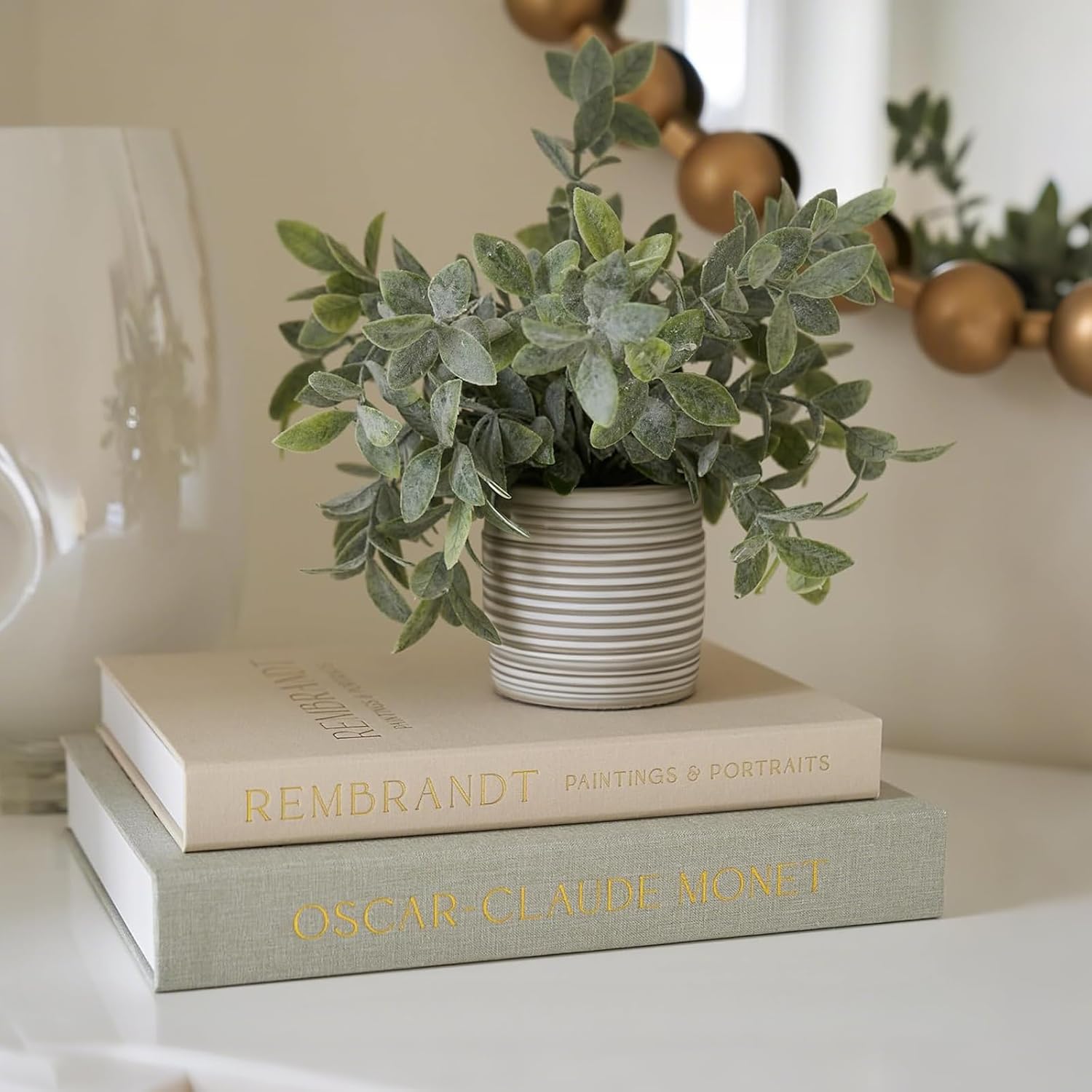 DelSol Decorative Faux Fake Books Linen-Covered — Set of 2 photo 9