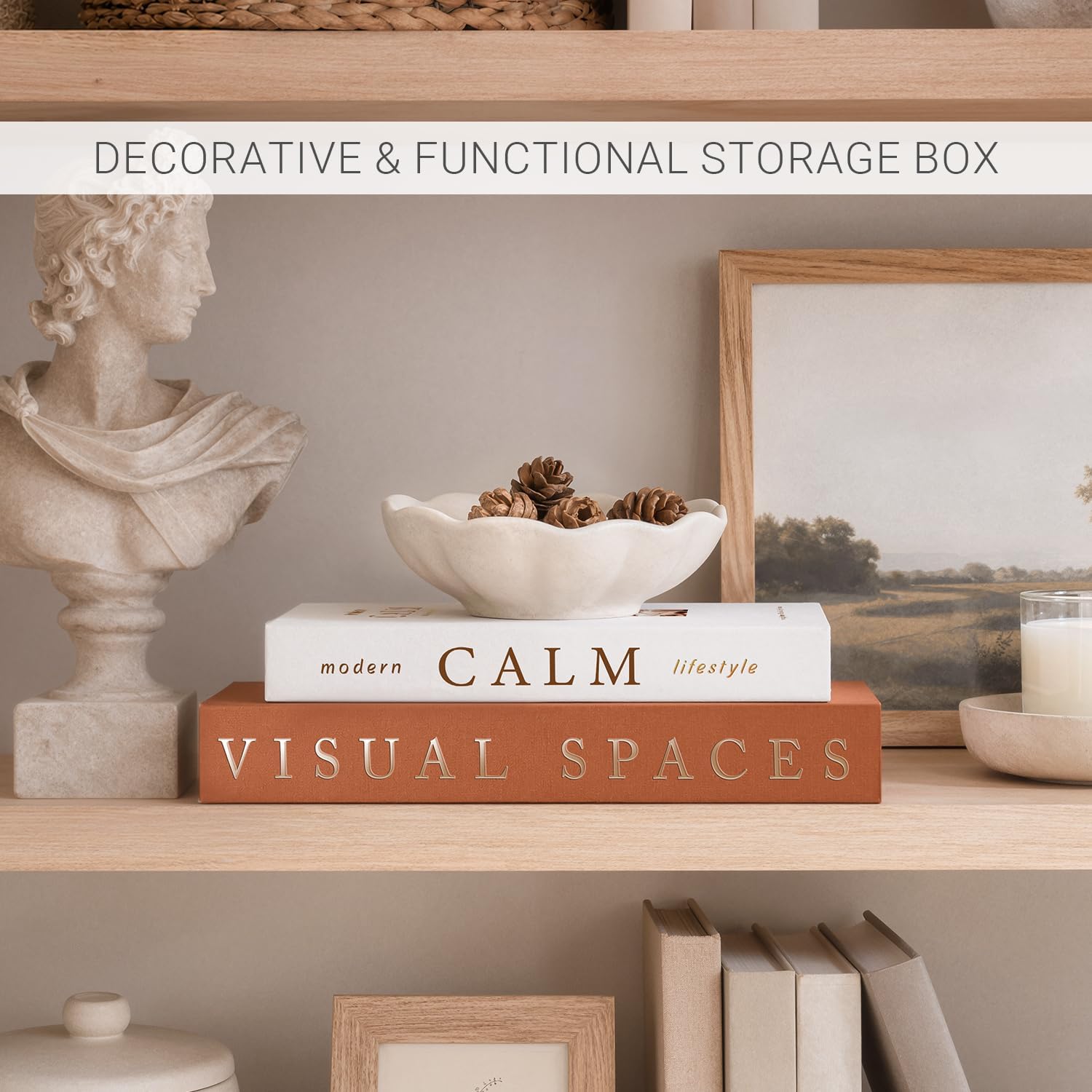 Minimalist Decorative Books — Set of 2 photo 7