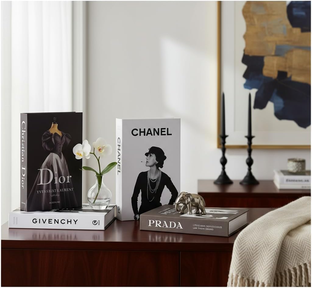 Decorative Books — Set of 4 photo 3
