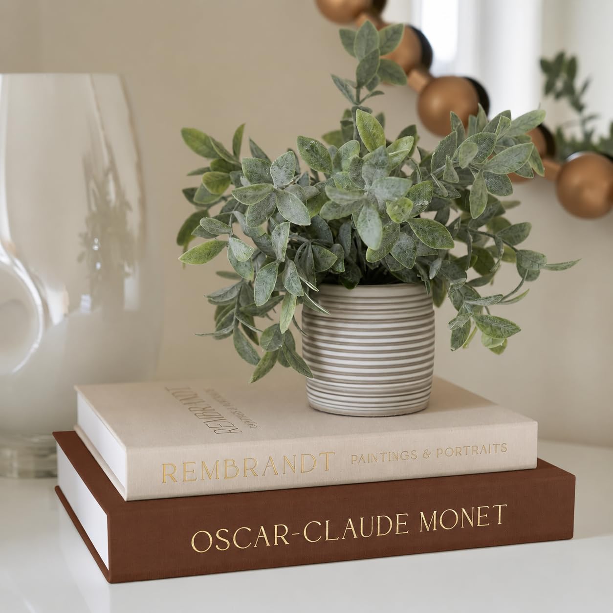 DelSol Decorative Faux Fake Books Linen-Covered — Set of 2 photo 8