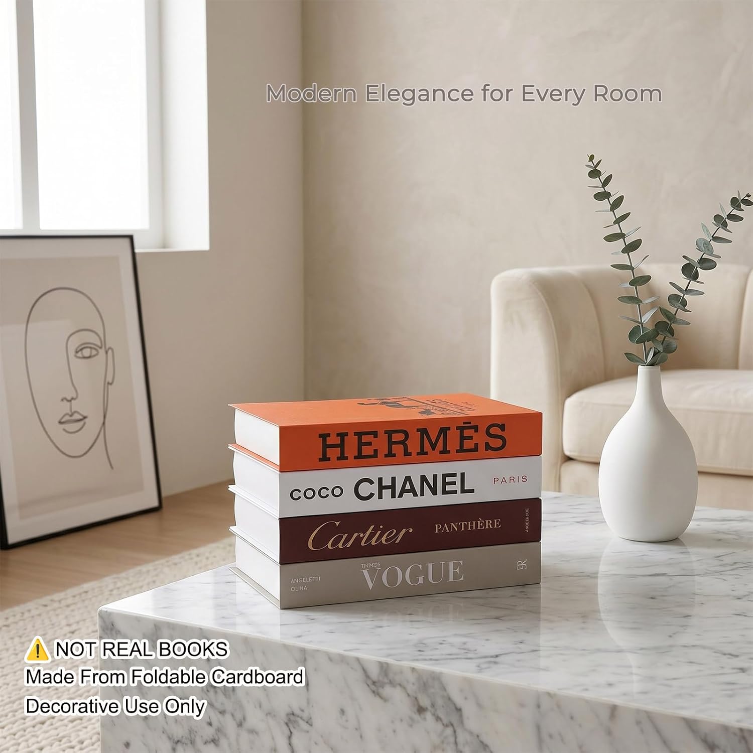 Decorative Books — Set of 4 photo 5