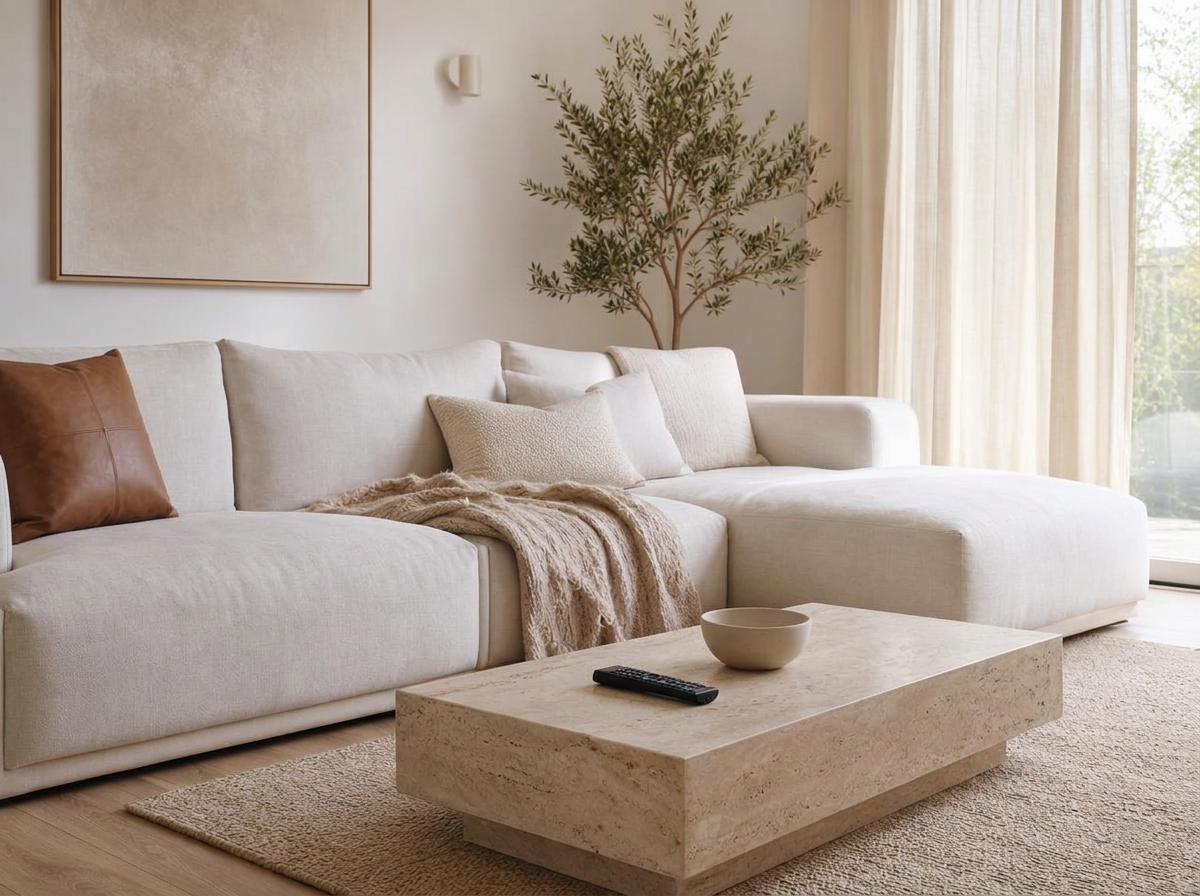 The Luxe Bedroom styled with decorative books